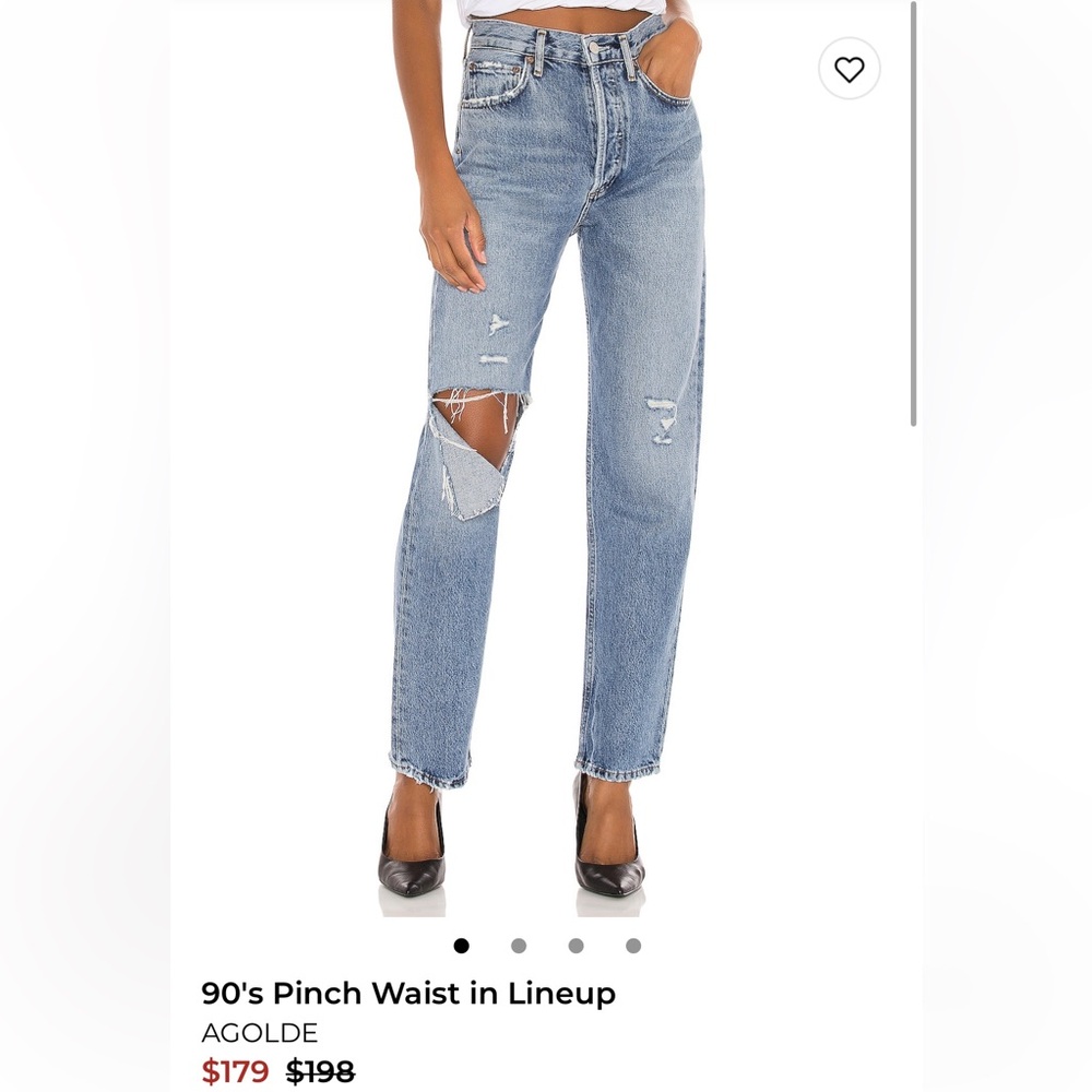 Agolde 90’s Pinch Waist Jean in Lineup